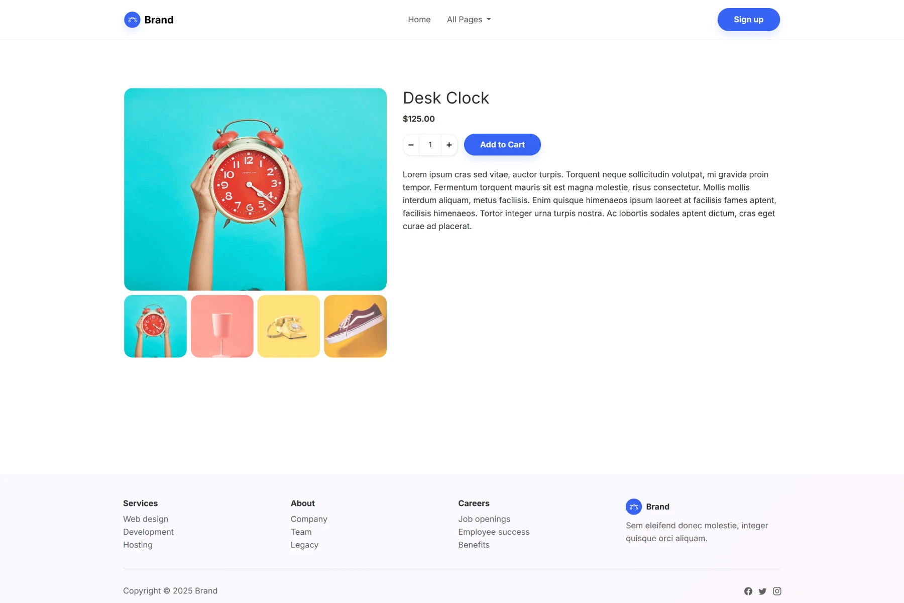 Product Page