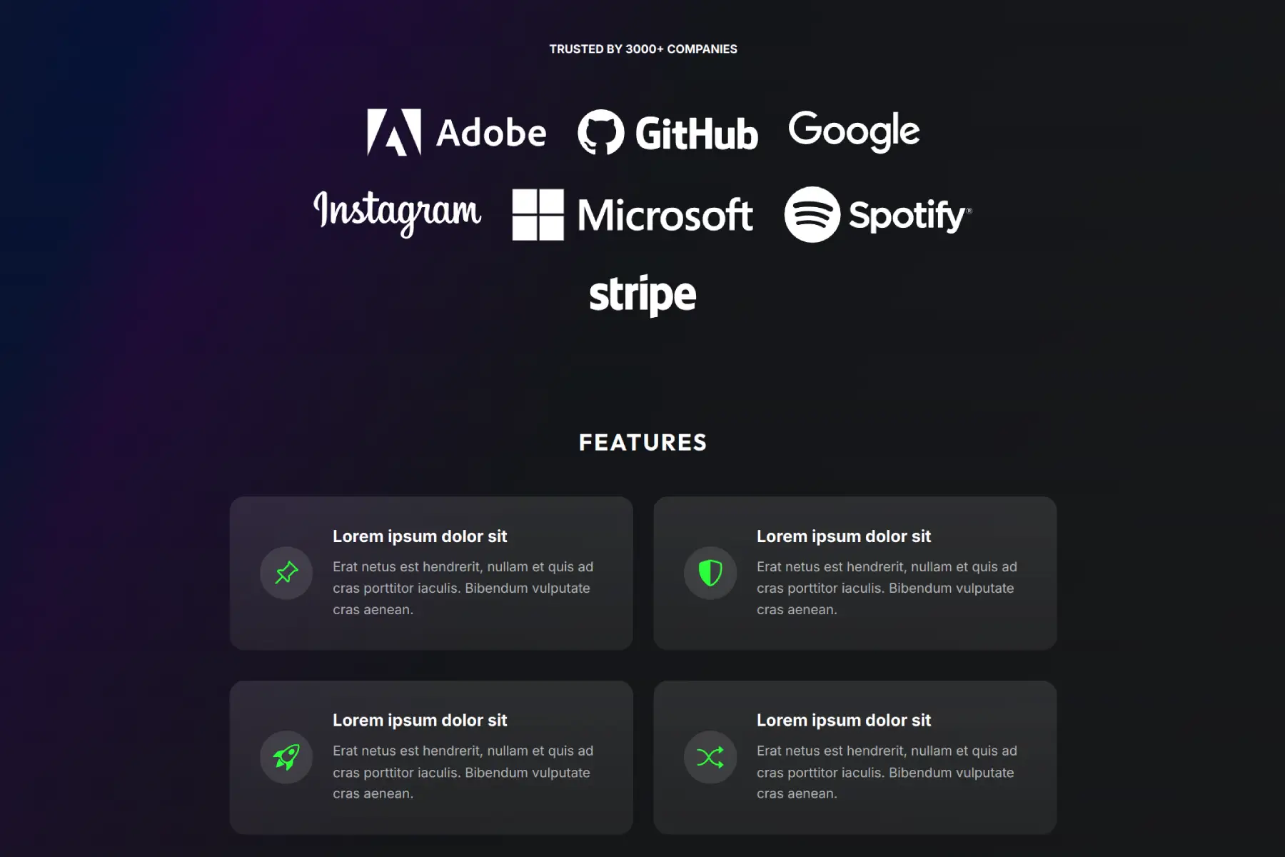 Testimonials Section